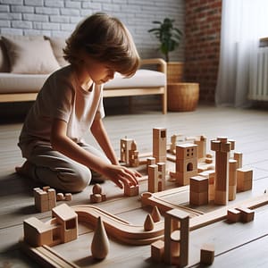 Moins, c'est plus : Comment les jouets minimalistes favorisent le jeu en pleine conscience chez les enfants