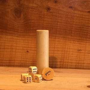 Jeu du Yam's - tube en buis